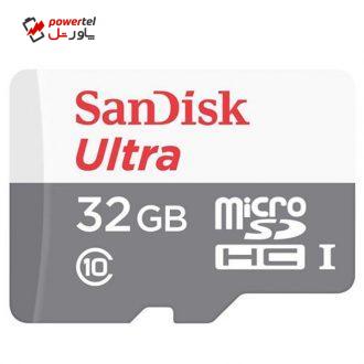 کارت حافظه microSDHC سن دیسک مدل A1 کلاس 10 استاندارد UHS-I سرعت 80MBps ظرفیت 32 گیگابایت کارت حافظه microSDHC سن دیسک مدل A1 کلاس 10 استاندارد UHS-I سرعت 80MBps ظرفیت 32 گیگابایت