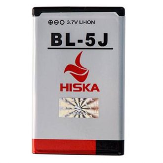 باتری هیسکا مدل BL-5J با ظرفیت 1350 میلی آمپر ساعت