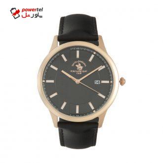 ساعت مچی عقربهای مردانه سانتا باربارا پولو راکت کلاب مدل SB.1.10102-4 ساعت مچی عقربهای مردانه سانتا باربارا پولو راکت کلاب مدل SB.1.10102-4