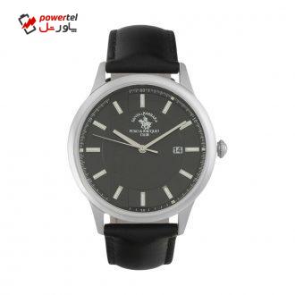 ساعت مچی عقربهای مردانه سانتا باربارا پولو راکت کلاب مدل SB.1.10102-2 ساعت مچی عقربهای مردانه سانتا باربارا پولو راکت کلاب مدل SB.1.10102-2