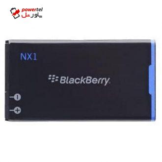 باتری موبایل مدل nx1 ظرفیت 2100 میلی آمپرساعت مناسب برای گوشی موبایل بلک بری Q10
