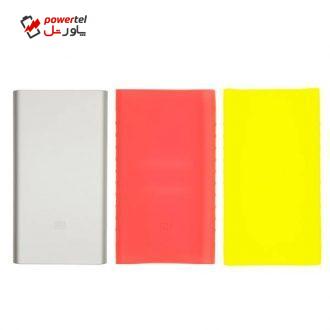 شارژر همراه  شیائومی مدل  Mi Power Bank  با ظرفیت  10000 میلی آمپر ساعت  به همراه دو عدد  کاور سیلیکونی کد4