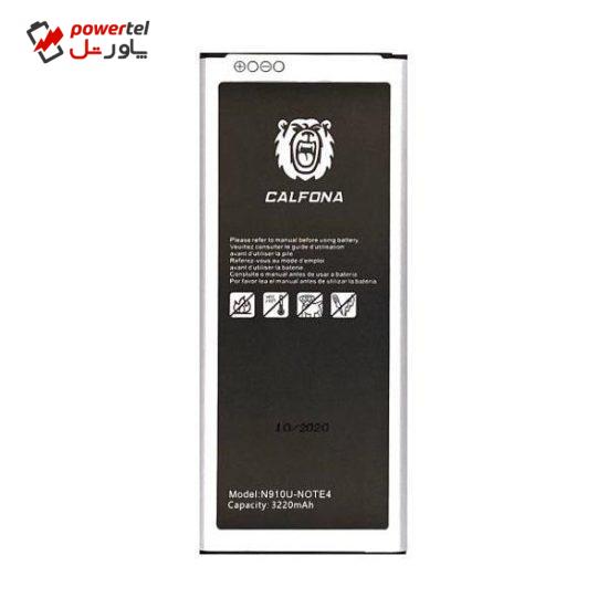باتری موبایل کالفونا مدل Cal-SMNote4 ظرفیت 3220 میلی آمپر ساعت مناسب برای گوشی موبایل سامسونگ Galaxyi Note4