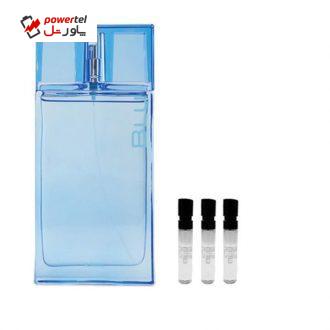 ادو پرفیوم مردانه اجمل مدل Blu حجم 90 میلی لیتر به همراه عطر جیبی بسته 3 عددی