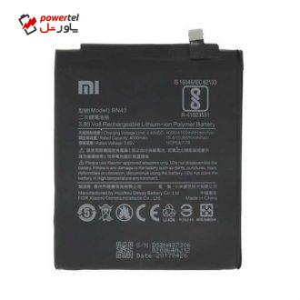 باتری موبایل مدل BN43 ظرفیت 4000 میلی آمپر ساعت مناسب برای گوشی موبایل شیائومی  Redmi Note 4X