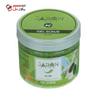 ژل اسکراب لایه بردار پوست ژبن پلاس مدل Olive وزن 375 گرم ژل اسکراب لایه بردار پوست ژبن پلاس مدل Olive وزن 375 گرم