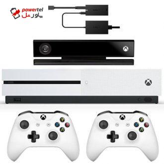 مجموعه کنسول بازی مایکروسافت مدل Xbox One S ظرفیت 1 ترابایت به همراه کینکت