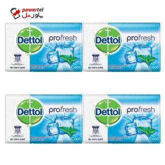 صابون ضدباکتری دتول مدل Profresh cool کد 3060316 وزن 65 گرم بسته 4 عددی صابون ضدباکتری دتول مدل Profresh cool کد 3060316 وزن 65 گرم بسته 4 عددی