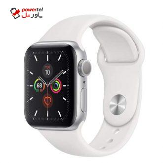ساعت هوشمند اپل واچ سری 5 مدل 40mm Aluminum Case With Sport Band