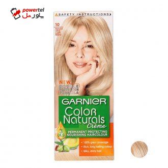 کیت رنگ مو گارنیه شماره 10 حجم 40 میلی لیتر رنگ بلوند روشن کیت رنگ مو گارنیه شماره 10 حجم 40 میلی لیتر رنگ بلوند روشن