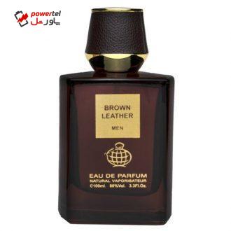ادو پرفیوم مردانه فراگرنس ورد مدل Brown Leather حجم 100 میلی لیتر ادو پرفیوم مردانه فراگرنس ورد مدل Brown Leather حجم 100 میلی لیتر