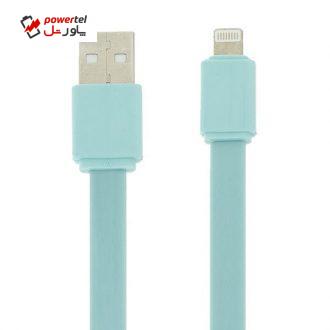 کابل تبدیل USB به لایتنینگ مدل شکلاتی طول 0.2 متر کابل تبدیل USB به لایتنینگ مدل شکلاتی طول 0.2 متر
