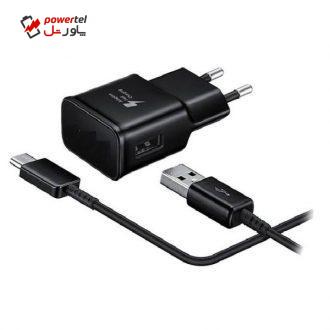 شارژر دیواری مدل EP-TA20EBE همراه با کابل USB Type C شارژر دیواری مدل EP-TA20EBE همراه با کابل USB Type C