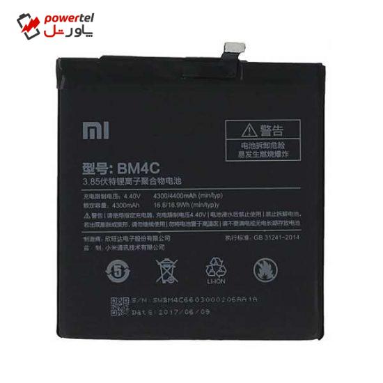 باتری موبایل مدل BM4C ظرفیت 4300 میلی آمپر ساعت مناسب برای گوشی موبایل شیائومی  Mi Mix1