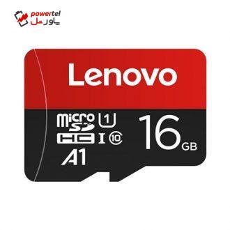 کارت حافظه microSDHC لنوو مدل A1 کلاس 10 استاندارد U1 سرعت 85MBps ظرفیت 16 گیگابایت کارت حافظه microSDHC لنوو مدل A1 کلاس 10 استاندارد U1 سرعت 85MBps ظرفیت 16 گیگابایت