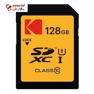 کارت حافظه SDXC کداک مدل PREMIUM کلاس 10 استاندارد U1 سرعت 85MBps ظرفیت 128 گیگابایت کارت حافظه SDXC کداک مدل PREMIUM کلاس 10 استاندارد U1 سرعت 85MBps ظرفیت 128 گیگابایت