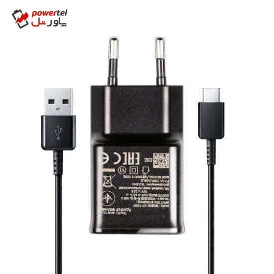 شارژر دیواری مدل EP-TA200 به همراه کابل تبدیل USB-C