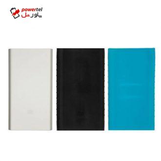 شارژر همراه  شیائومی مدل  Mi Power Bank  با ظرفیت  10000 میلی آمپر ساعت  به همراه دو عدد  کاور سیلیکونی کد3