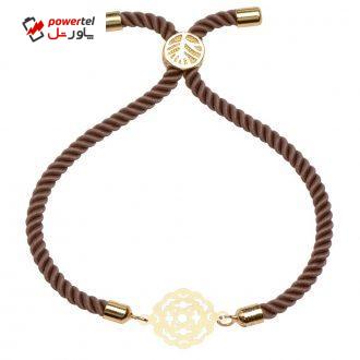 دستبند طلا 18 عیار زنانه کرابو طرح نقش اسلیمی مدل kr100107 دستبند طلا 18 عیار زنانه کرابو طرح نقش اسلیمی مدل kr100107