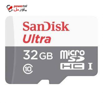 کارت حافظه microSDHC سن دیسک مدل Ultra کلاس 10 استاندارد UHS-I U1 سرعت 48MBps 320X ظرفیت 32 گیگابایت