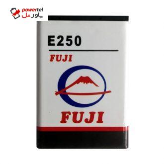 باتری موبایل مدل FUJ ظرفیت 800 میلی آمپر ساعت مناسب برای گوشی موبایل سامسونگ E250