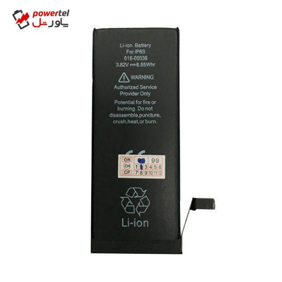 باتری مدل 00033-616 APN با ظرفیت 1715 میلی آمپر ساعت مناسب برای گوشی موبایل اپل iPhone 6S