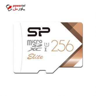 کارت حافظه microSDXC سیلیکون پاور مدل Colorful Elite کلاس 10 استاندارد UHC-I U1 سرعت 85MBps ظرفیت 256 گیگابایت کارت حافظه microSDXC سیلیکون پاور مدل Colorful Elite کلاس 10 استاندارد UHC-I U1 سرعت 85MBps ظرفیت 256 گیگابایت