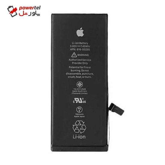 باتری موبایل مدل APN 616-00255 ظرفیت 1960 میلی آمپر ساعت مناسب برای گوشی موبایل اپل iPhone 7