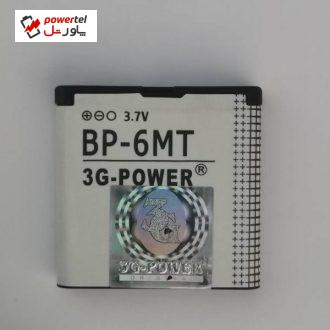 باتری موبایل مدل BL-6MT ظرفیت 1050میلی آمپر ساعت  مناسب برای گوشی موبایل  نوکیا N81