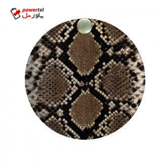 آینه جیبی طرح پوست ماری کد ai62