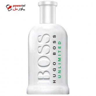 ادو تویلت مردانه هوگو باس مدل Bottled Unlimited حجم 100 میلی لیتر ادو تویلت مردانه هوگو باس مدل Bottled Unlimited حجم 100 میلی لیتر