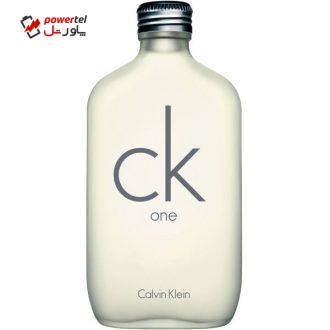 ادو تویلت مردانه کلوین کلاین مدل CK One حجم 100 میلی لیتر ادو تویلت مردانه کلوین کلاین مدل CK One حجم 100 میلی لیتر
