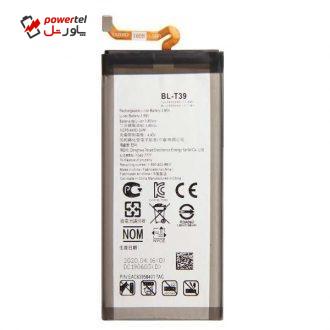 باتری موبایل مدل BL- 39 ظرفیت 2890 میلی آمپر ساعت مناسب برای گوشی موبایل ال جی G7 ThinQ باتری موبایل مدل BL- 39 ظرفیت 2890 میلی آمپر ساعت مناسب برای گوشی موبایل ال جی G7 ThinQ