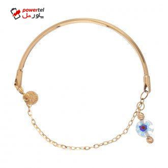 دستبند طلا 18 عیار زنانه مدیسا مدل F1044