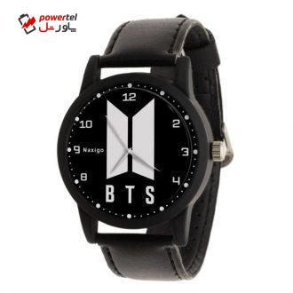 ساعت مچی عقربه ای ناکسیگو طرح BTS کد LF4176