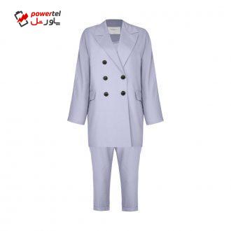 ست کت و شلوار زنانه اکزاترس مدل I017001110250009-110 ست کت و شلوار زنانه اکزاترس مدل I017001110250009-110