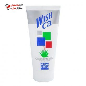 شیر پاک کن ویشکا مدل Aloe vera حجم 200 میلی لیتر شیر پاک کن ویشکا مدل Aloe vera حجم 200 میلی لیتر