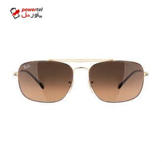 عینک آفتابی ری بن مدل RB3560S 910443 58 عینک آفتابی ری بن مدل RB3560S 910443 58