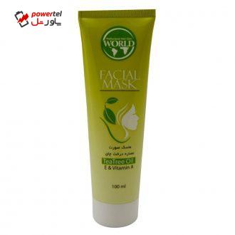 ماسک صورت ورد کالر مدل Tea Tree حجم 100 میلی لیتر