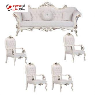 مبل 7 نفره مدل ژوبین طرح کلاسیک کد 016 مبل 7 نفره مدل ژوبین طرح کلاسیک کد 016