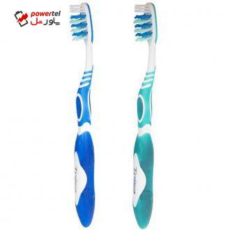 مسواک تریزا مدل Extra Pro Clean با برس متوسط – بسته 2 عددی