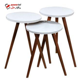میز عسلی مدل 456 کد 04 مجموعه 3 عددی میز عسلی مدل 456 کد 04 مجموعه 3 عددی