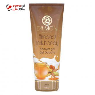 ژل دوش دیلمون مدل Milk Honey حجم 250 میل لیتر
