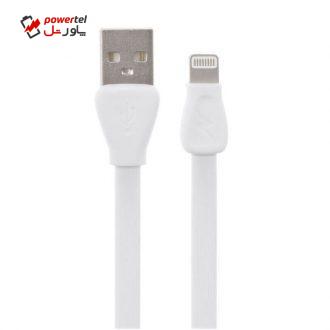 کابل تبدیل USB به لایتینگ ریمکس مدل 028i طول 1 متر کابل تبدیل USB به لایتینگ ریمکس مدل 028i طول 1 متر