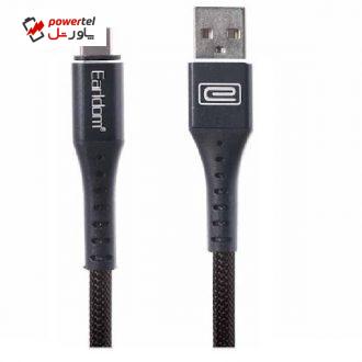 کابل تبدیل USB به Type-C ارلدام مدل EC-058 C طول 1 متر کابل تبدیل USB به Type-C ارلدام مدل EC-058 C طول 1 متر