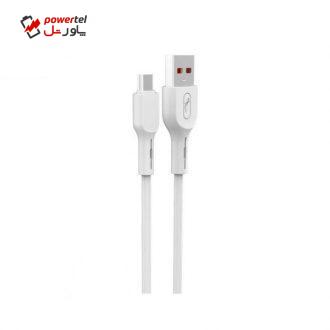 کابل تبدیل USB به USB-C اسکای دلفین مدل S61T طول 1 متر کابل تبدیل USB به USB-C اسکای دلفین مدل S61T طول 1 متر