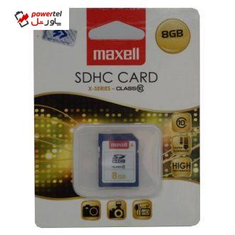 کارت حافظه SDHC مکسل مدل X-Series کلاس 10 ظرفیت 8 گیگابایت کارت حافظه SDHC مکسل مدل X-Series کلاس 10 ظرفیت 8 گیگابایت