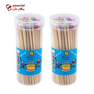 کبریت توکلی طرح دلاور بسته 2 عددی
