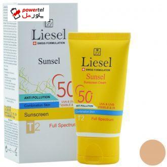کرم ضد آفتاب لاایسل مدل 445 T2 Sunsel حجم 40 میلی لیتر کرم ضد آفتاب لاایسل مدل 445 T2 Sunsel حجم 40 میلی لیتر