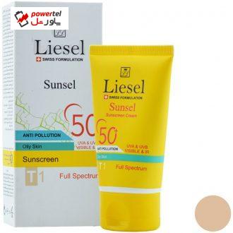 کرم ضد آفتاب لاایسل مدل 476 T1 Sunsel حجم 40 میلی لیتر